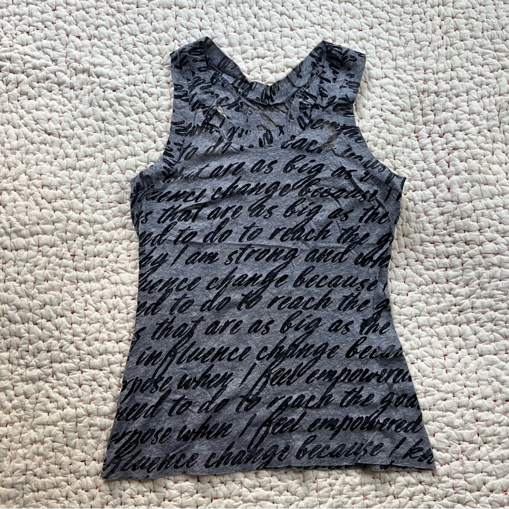 RACER BACK TANK - Norma Kamali